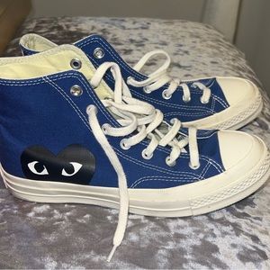 CdG Playx Converse unisex chuck taylor All star Peek-A-Boo High Top Sneakers